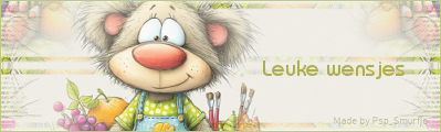 Wensjes Cute Bear L…