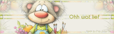 Wensjes Cute Bear O…